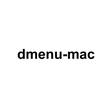 أيقونة البرنامج: dmenu-mac