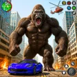 أيقونة البرنامج: Gorilla City Attack King …