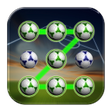 أيقونة البرنامج: Football Pattern Lock Scr…