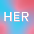Icon of program: HER Lesbian bi  queer dating
