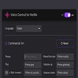 프로그램 아이콘: Voice Control for Netflix