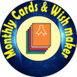 程序图标：NewMonth Cards  Wish make…