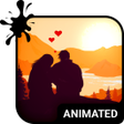 程序图标：Sunset Love Animated Keyb…