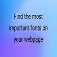 Icône du programme : Font inspector