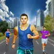 VR Health Marathon Race - Hop racing games