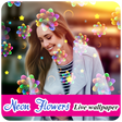 Иконка программы: Neon Flowers Livewallpape…