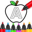 プログラムのアイコン：Kids Coloring Drawing Aca…
