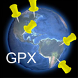 プログラムのアイコン：GPX Waypoint Reader Free
