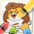 プログラムのアイコン：Coloring book for kids - …