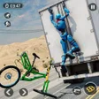 프로그램 아이콘: Ragdoll BMX Bone Fall Cra…