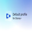 Default profile for Disney+