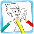 أيقونة البرنامج: Coloring Book For Game  D…