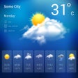 프로그램 아이콘: Weather Live : Daily Fore…