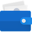 Budget: expense tracker planning and statistics icon