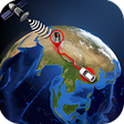 プログラムのアイコン：Live Earth Map - 3D Globe…