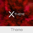程序图标：xBlack - Red Premium Them…