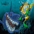 Иконка программы: Shark Attack: Deep Sea Ad…