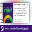 Иконка программы: Fact Check Anything