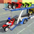 أيقونة البرنامج: Motorcycle Transporter Tr…