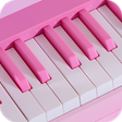 أيقونة البرنامج: Pink Piano Pro