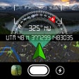 أيقونة البرنامج: Compass i8 GPS Camera