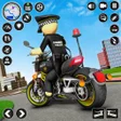 أيقونة البرنامج: Stickman Police MotoBike …