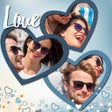 أيقونة البرنامج: Love Photo Collage  Frame…