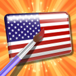 Programın simgesi: Country Flag Painting Puz…