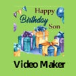 プログラムのアイコン：Birthday video maker for …