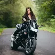 Women Bike Photo Suit Editor