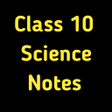 أيقونة البرنامج: Class 10 Science Notes  C…