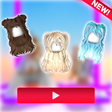 Icon of program: HAIR COMBOS Outfit Creato…