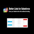 أيقونة البرنامج: Better Lists for Salesfor…