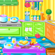 プログラムのアイコン：House Clean Up Rooms