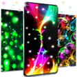 プログラムのアイコン：Glowing live wallpaper