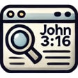 أيقونة البرنامج: Bible Reference Scanner (…