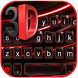 Иконка программы: Black Red 3D Keyboard The…