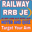 プログラムのアイコン：RRB JE: RAILWAY JUNIOR EN…