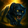 Symbol des Programms: Talking Black Panther