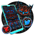 プログラムのアイコン：Abstract Owl Art Theme