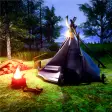 Forest Camping Survival Simulator - Camping Games