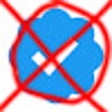 أيقونة البرنامج: Block The Blue - Twitter …