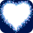 程序图标：Blue Heart Frames