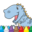 أيقونة البرنامج: Dinosaurs Coloring Book