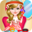 プログラムのアイコン：Girls hairdresser salon