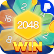 Ícone do programa: Lucky 2048: Earn Coins