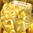Programın simgesi: Golden Rose Launcher Them…