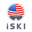 プログラムのアイコン：iSKI USA - Ski, Snow, Res…