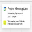 Icon of program: Meeting Cost Calculator b…
