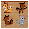 程序图标：Animal Puzzles for Kids: …